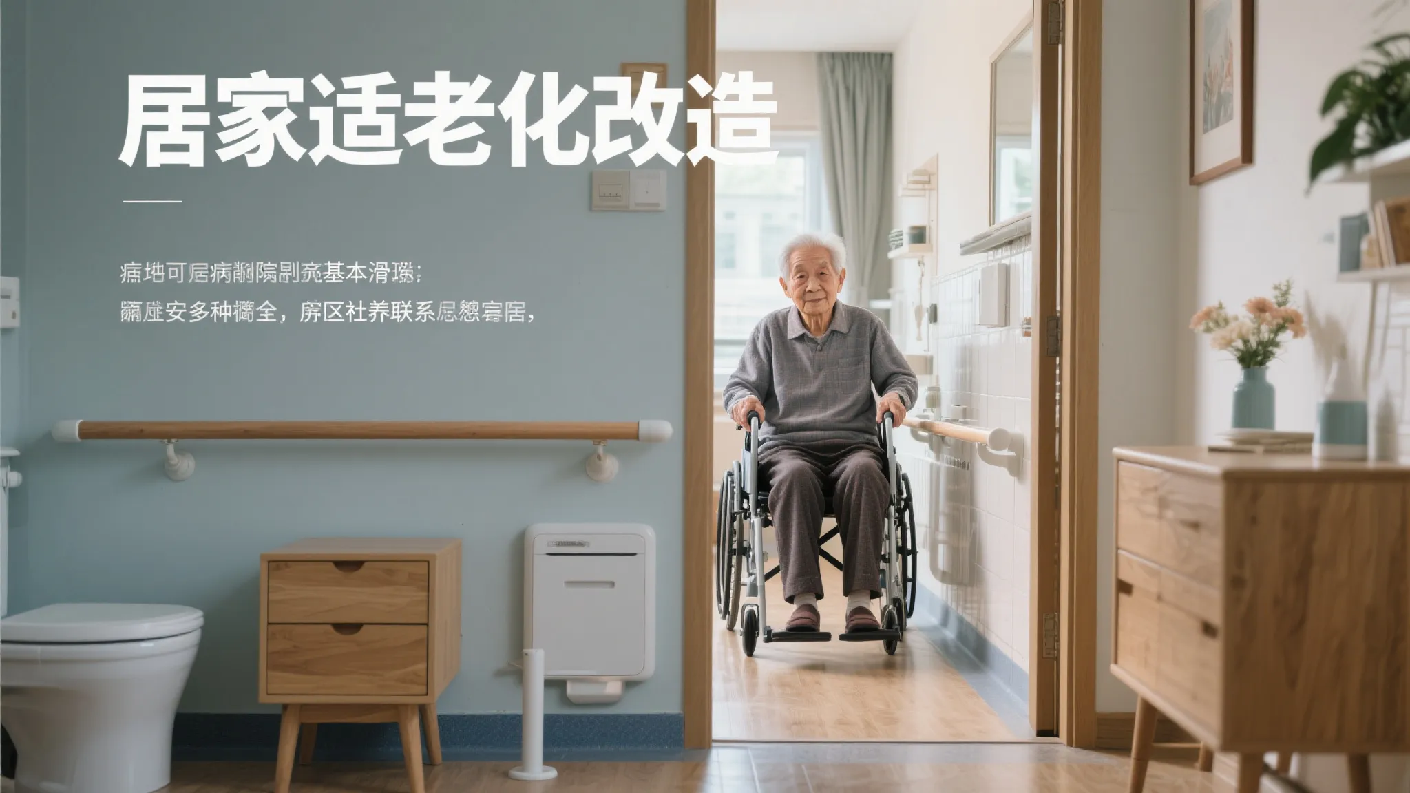 福彩公益金助力改善特殊困难老人居家环境适老化改造