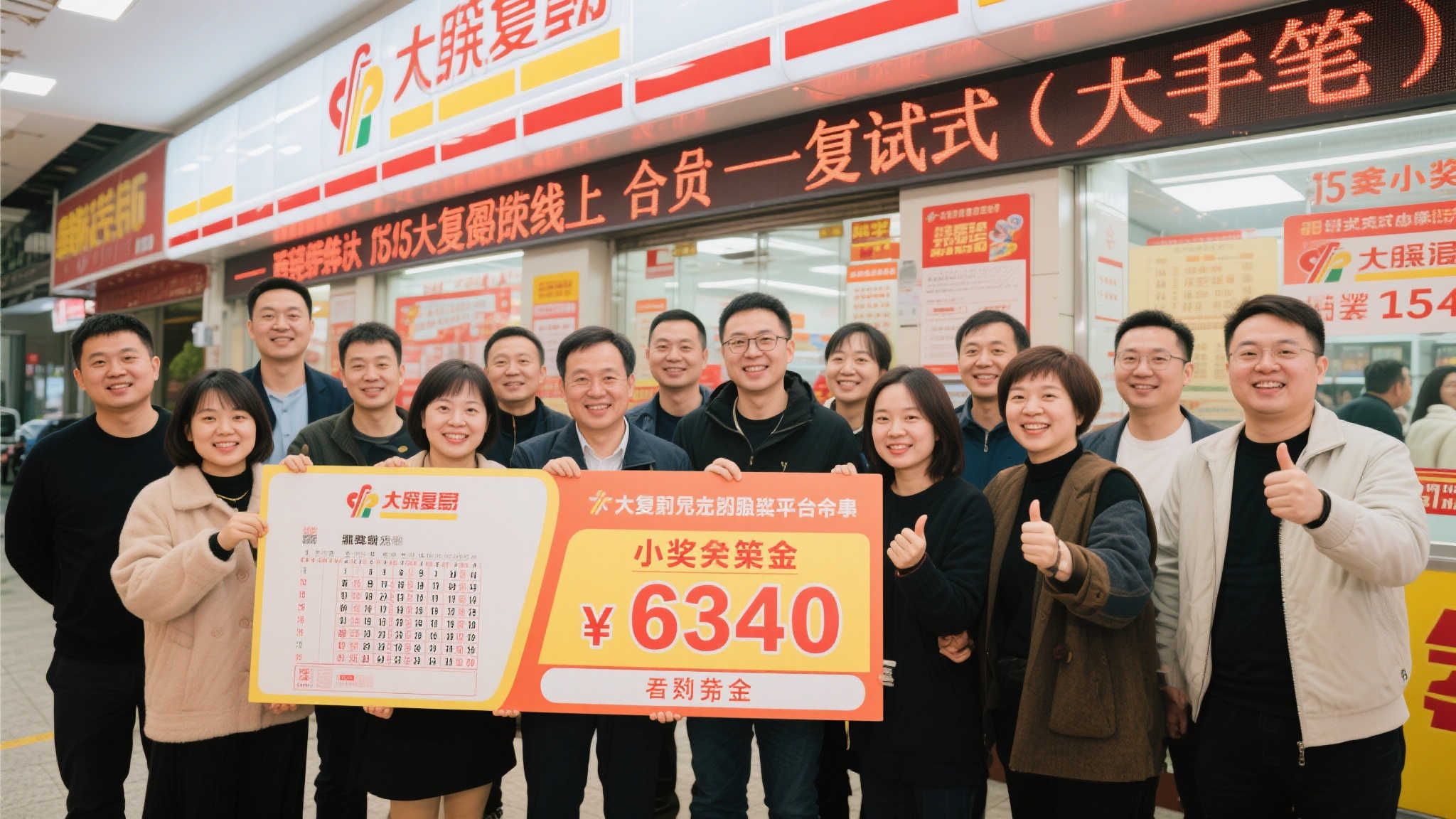 合买团队豪取双色球634万大奖：人均喜获40万